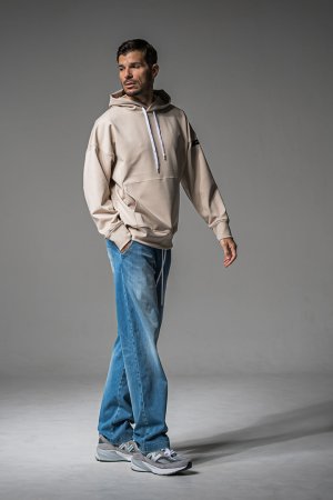 画像6: RESOUND CLOTHING リサウンドクロージング DENIM JERSEY WIDE PT{-BEA}