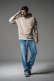 画像8: RESOUND CLOTHING リサウンドクロージング DENIM JERSEY WIDE PT{-BEA}