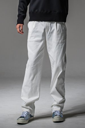画像1: RESOUND CLOTHING リサウンドクロージング DENIM JERSEY WIDE PT{-BEA}
