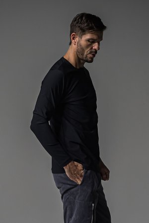 画像2: RESOUND CLOTHING リサウンドクロージング nylon longsleave Tee{-BFS}