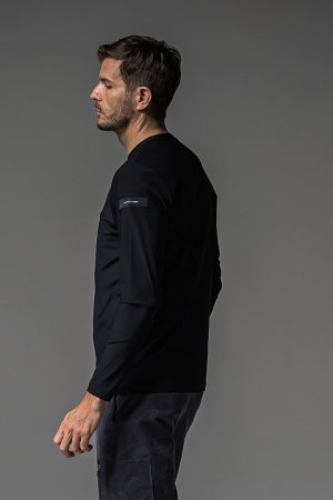 画像4: RESOUND CLOTHING リサウンドクロージング nylon longsleave Tee{-BFS}