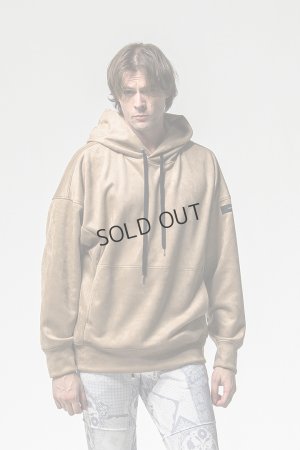 画像2: {SOLD}RESOUND CLOTHING リサウンドクロージング suede loose hoodie{-BFS}
