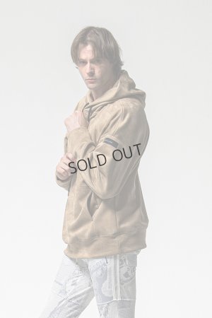 画像3: {SOLD}RESOUND CLOTHING リサウンドクロージング suede loose hoodie{-BFS}