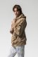 画像3: RESOUND CLOTHING リサウンドクロージング suede loose hoodie{-BFS} (3)