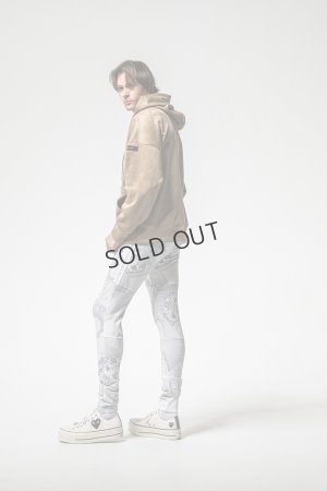 画像8: {SOLD}RESOUND CLOTHING リサウンドクロージング suede loose hoodie{-BFS}