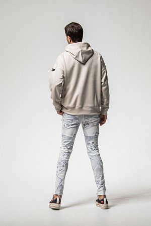 画像8: RESOUND CLOTHING リサウンドクロージング suede loose hoodie{-BFS}