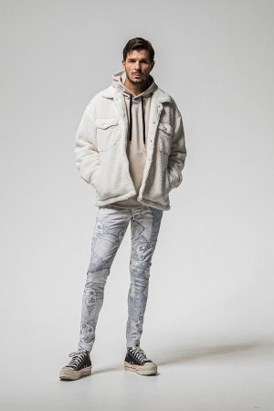 画像9: RESOUND CLOTHING リサウンドクロージング suede loose hoodie{-BFS}