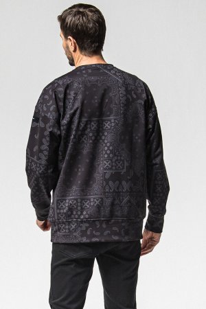 画像4: RESOUND CLOTHING リサウンドクロージング paisley back fleece drop trainer{-BEA}