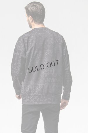 画像4: {SOLD}RESOUND CLOTHING リサウンドクロージング paisley back fleece drop trainer{-BEA}