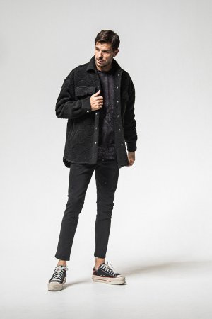 画像9: RESOUND CLOTHING リサウンドクロージング paisley back fleece drop trainer{-BEA}