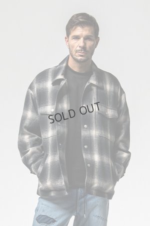 画像1: {SOLD}RESOUND CLOTHING リサウンドクロージング flannel check JK{-BEA}