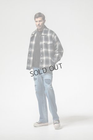 画像4: {SOLD}RESOUND CLOTHING リサウンドクロージング flannel check JK{-BEA}