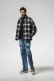 画像4: RESOUND CLOTHING リサウンドクロージング flannel check JK{-BEA} (4)