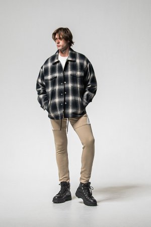画像8: RESOUND CLOTHING リサウンドクロージング flannel check JK{-BEA}