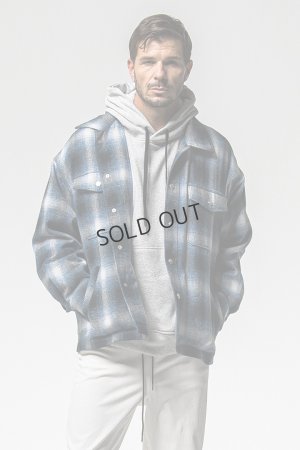 画像1: {SOLD}RESOUND CLOTHING リサウンドクロージング flannel check JK{-BEA}