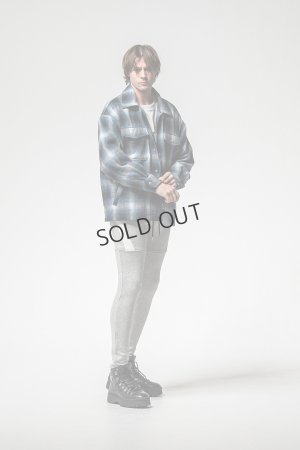 画像7: {SOLD}RESOUND CLOTHING リサウンドクロージング flannel check JK{-BEA}
