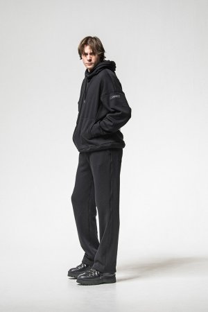 画像6: RESOUND CLOTHING リサウンドクロージング velours fleece WIDE TUCK PANTS{-BEA}