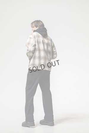 画像8: {SOLD}RESOUND CLOTHING リサウンドクロージング velours fleece WIDE TUCK PANTS{-BEA}