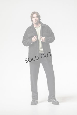 画像11: {SOLD}RESOUND CLOTHING リサウンドクロージング velours fleece WIDE TUCK PANTS{-BEA}