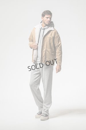 画像8: {SOLD}RESOUND CLOTHING リサウンドクロージング velours fleece WIDE TUCK PANTS{-BEA}