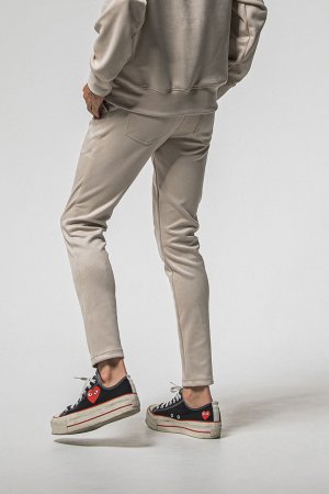 画像2: RESOUND CLOTHING リサウンドクロージング CHRIS EASY suede TUCK PANTS{-BFS}