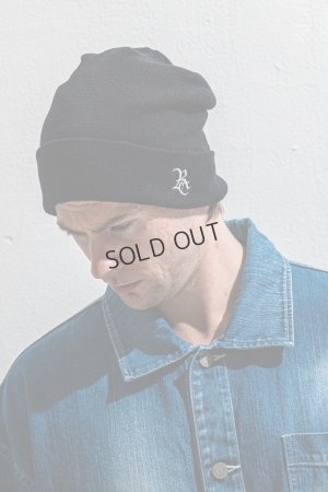 画像1: {SOLD}RESOUND CLOTHING リサウンドクロージング linen knit cap{-BFS}