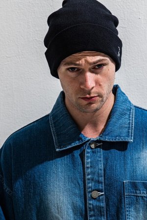 画像2: RESOUND CLOTHING リサウンドクロージング linen knit cap{-BFS}