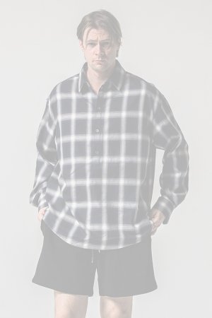 画像1: RESOUND CLOTHING リサウンドクロージング pull jack shirts{-BFS}