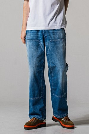 画像1: RESOUND CLOTHING リサウンドクロージング double knee PT{-BFS}