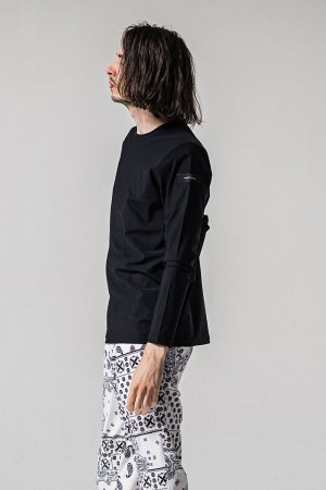 画像2: RESOUND CLOTHING リサウンドクロージング nylon longsleave Tee{RC39-T-006/RC37-T-001-BFS}