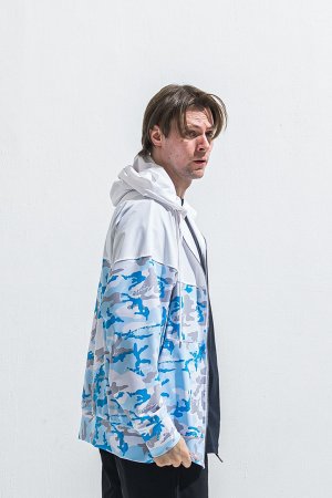 画像3: RESOUND CLOTHING リサウンドクロージング RUSH OVER ZIPUP HOODIE{-BFS}
