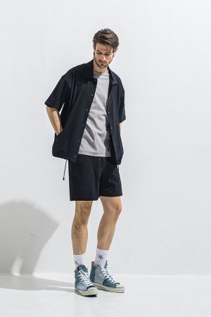 画像8: RESOUND CLOTHING リサウンドクロージング NYLON HALF COACH JACKET{-BFS}