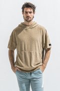 RESOUND CLOTHING リサウンドクロージング PILE HALF HOODIE{-BFS}
