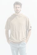 RESOUND CLOTHING リサウンドクロージング PILE HALF HOODIE{-BFS}