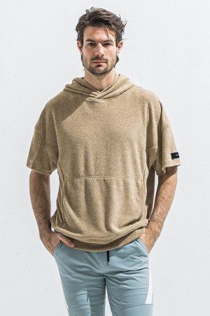 画像1: RESOUND CLOTHING リサウンドクロージング PILE HALF HOODIE{-BFS}