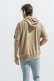 画像4: RESOUND CLOTHING リサウンドクロージング PILE HALF HOODIE{-BFS} (4)