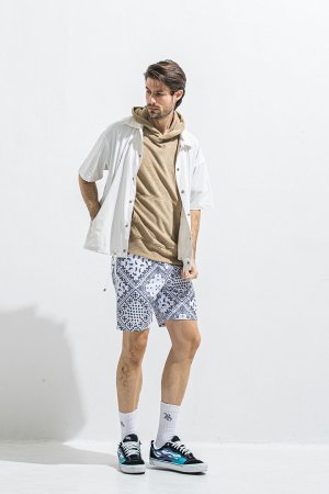 画像6: RESOUND CLOTHING リサウンドクロージング PILE HALF HOODIE{-BFS}