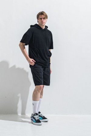 画像7: RESOUND CLOTHING リサウンドクロージング PILE HALF HOODIE{-BFS}
