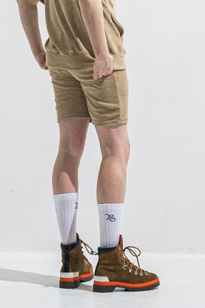 画像2: RESOUND CLOTHING リサウンドクロージング vintage PILE SHORTS{-BFS}