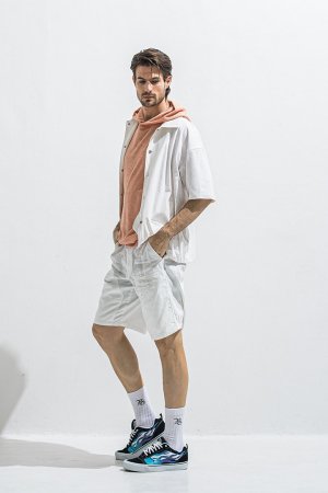 画像7: RESOUND CLOTHING リサウンドクロージング double knee SHORTS{-BFS}