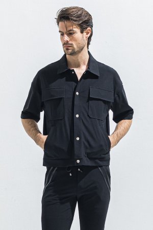 画像1: RESOUND CLOTHING リサウンドクロージング CPO HALE SHIRTSJK{-BFS}