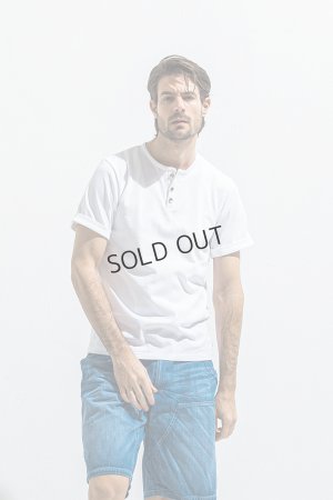 画像2: {SOLD}RESOUND CLOTHING リサウンドクロージング ROLLUP HENRY T{-BFS}
