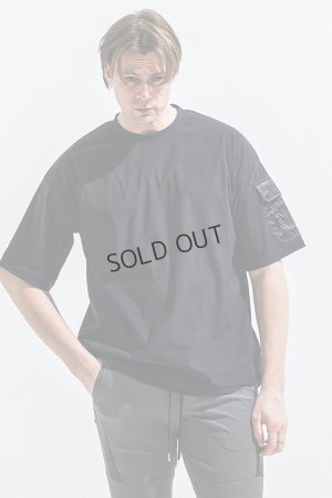 画像1: {SOLD}RESOUND CLOTHING リサウンドクロージング militaryPocket nylon OVER TEE{-BFS}