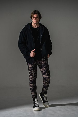 画像4: RESOUND CLOTHING リサウンドクロージング KNT Varsity hoodie{-BFA}