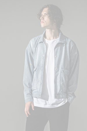 画像1: RESOUND CLOTHING リサウンドクロージング LDENIM AG flight jk{-BFA}