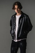 RESOUND CLOTHING リサウンドクロージング leather sp jk{-BFA}