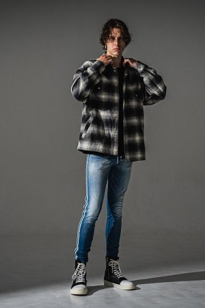 画像5: RESOUND CLOTHING リサウンドクロージング flannel check JK{-BFA}