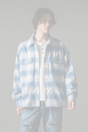 画像3: RESOUND CLOTHING リサウンドクロージング flannel check JK{-BFA}