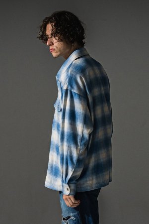 画像4: RESOUND CLOTHING リサウンドクロージング flannel check JK{-BFA}