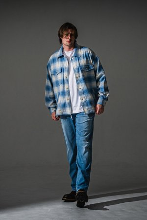 画像7: RESOUND CLOTHING リサウンドクロージング flannel check JK{-BFA}